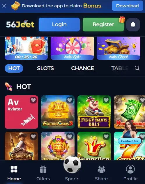 56 jeet game